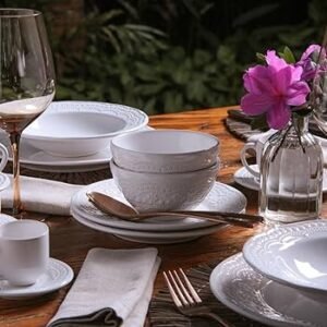 Aparelho de jantar 30 peças premium