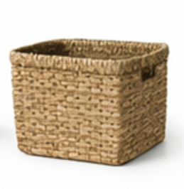 Cesto de roupas sujas em fibra