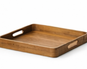 Bandeja de servir em madeira