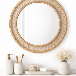 Espelho decorativo para banheiro