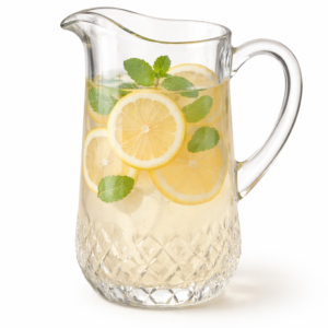 Jarra de vidro para suco